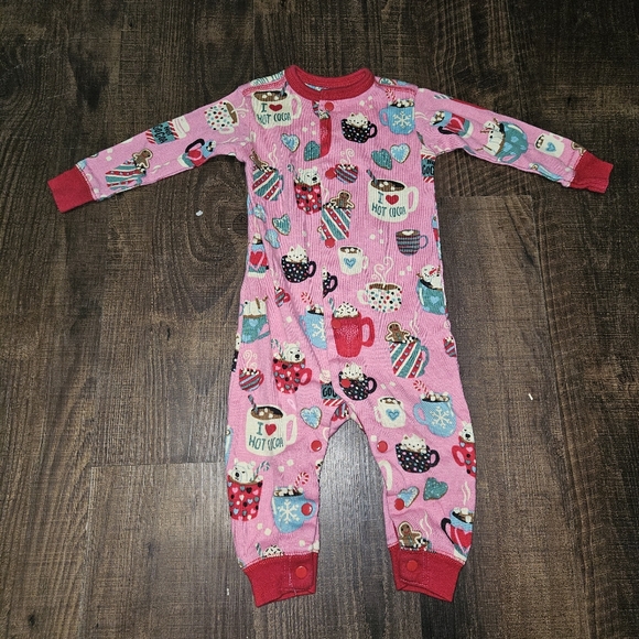 Little Blue House x Hatley Hot Cocoa Onesie - Picture 1 of 3